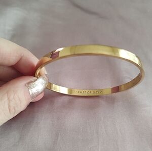 Kate Spade Idiom Heart Of Gold Bangle